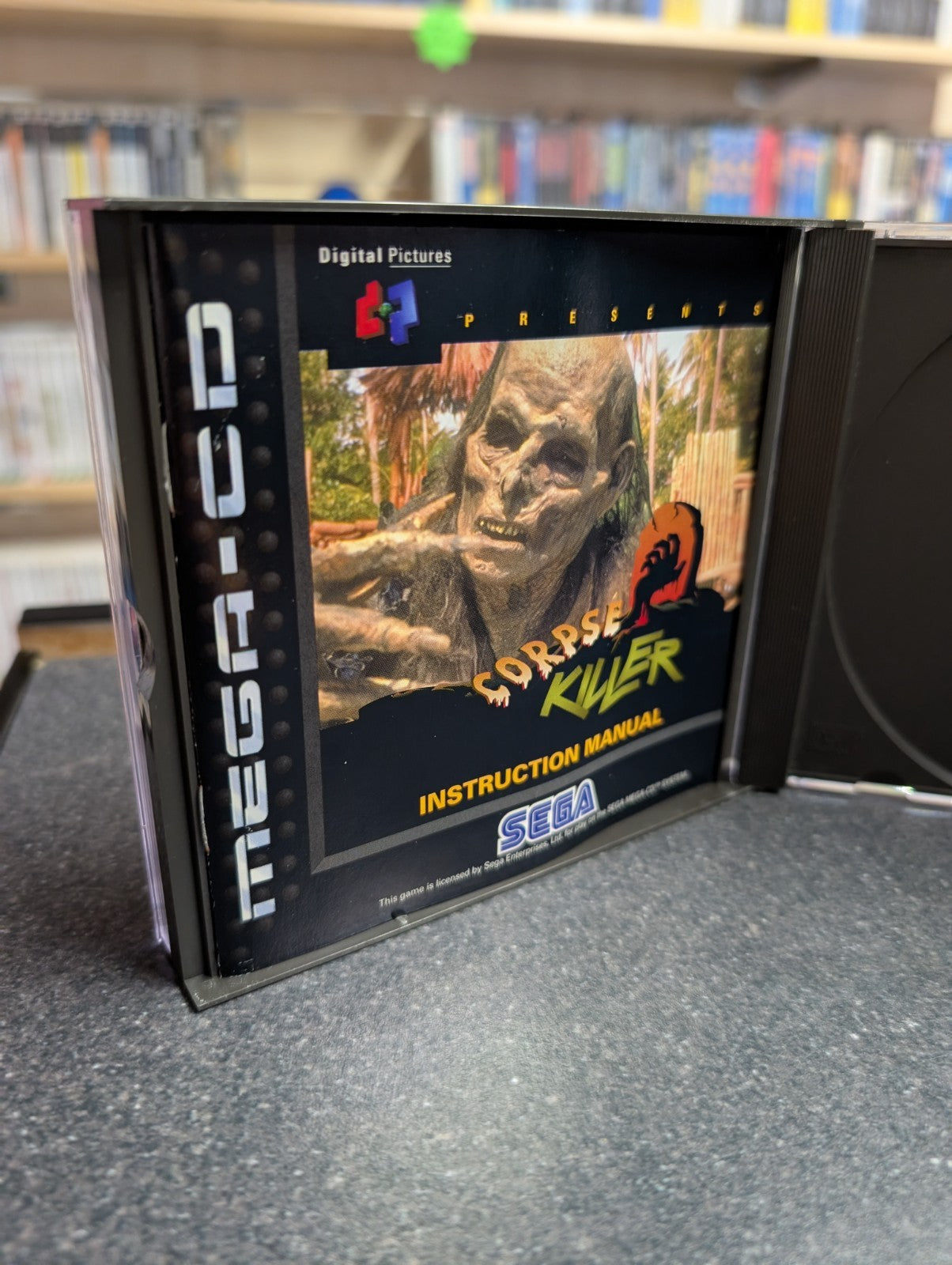 Corpse Killer - Sega Mega CD - Complete - RARE
