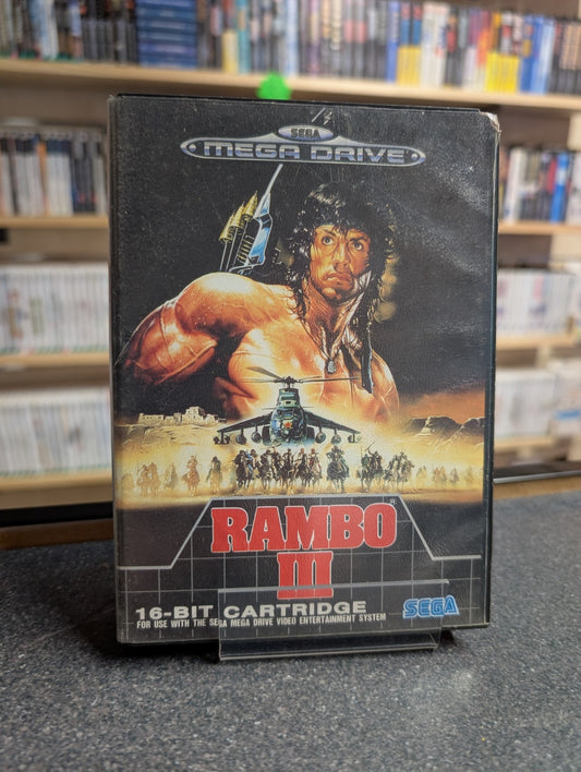 Rambo 3 III - Sega Megadrive - Boxed Complete