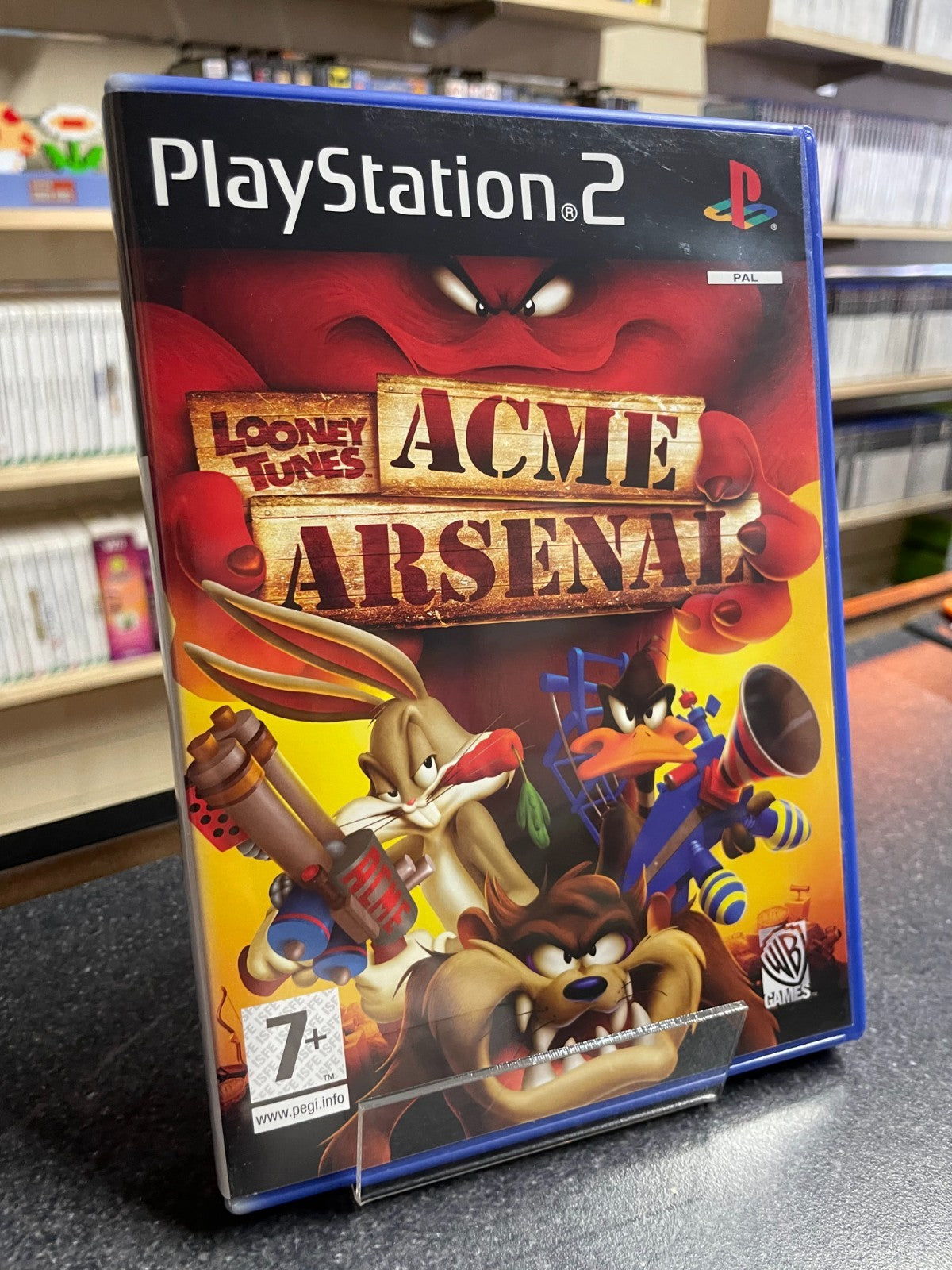 Looney Tunes Acme Arsenal - Sony Playstation 2 PS2 - Boxed w/Manual