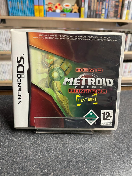 Metroid Prime Hunters - Demo - Nintendo Ds - Boxed with Manual