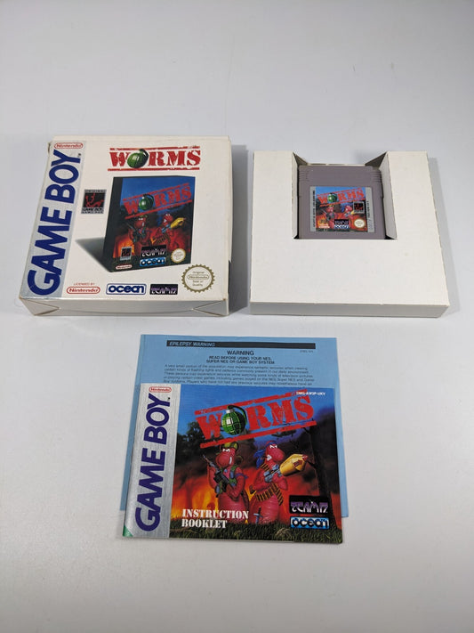 Worms - Nintendo Gameboy - Boxed Complete