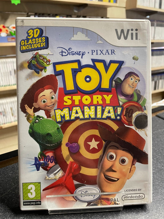 Disney Pixar Toy Story Mania! - Nintendo Wii  - Boxed with Manual