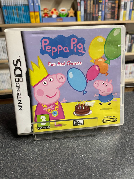 Peppa Pig: Fun and Games - Nintendo DS - Complete with Manual
