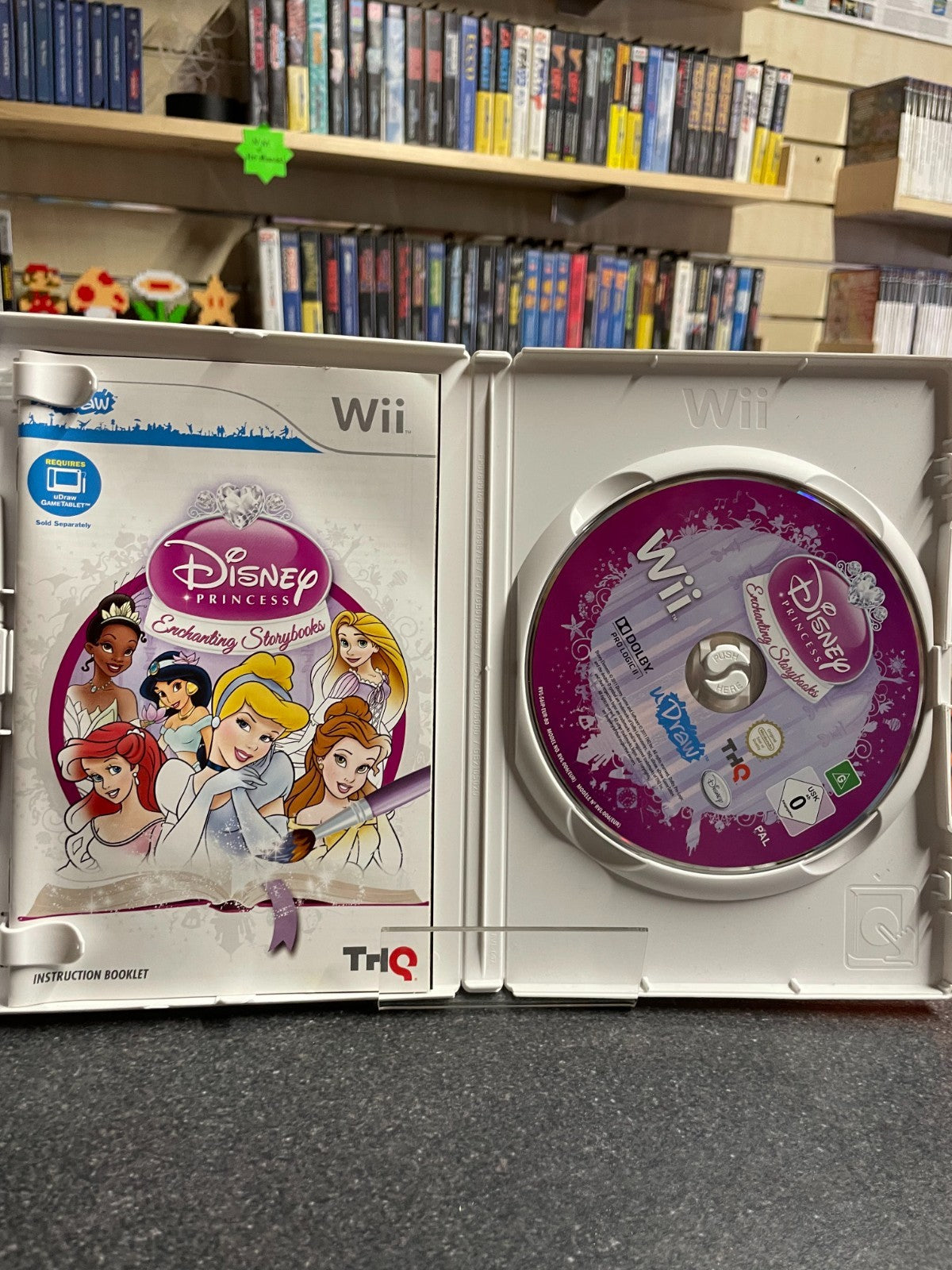 U Draw Disney Princess: Enchanting Storybooks - Nintendo Wii - Boxed with Manual