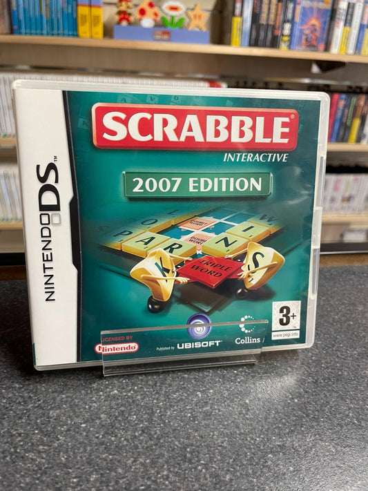Scrabble Interactive: 2007 Edition - Nintendo DS - Boxed with Manual