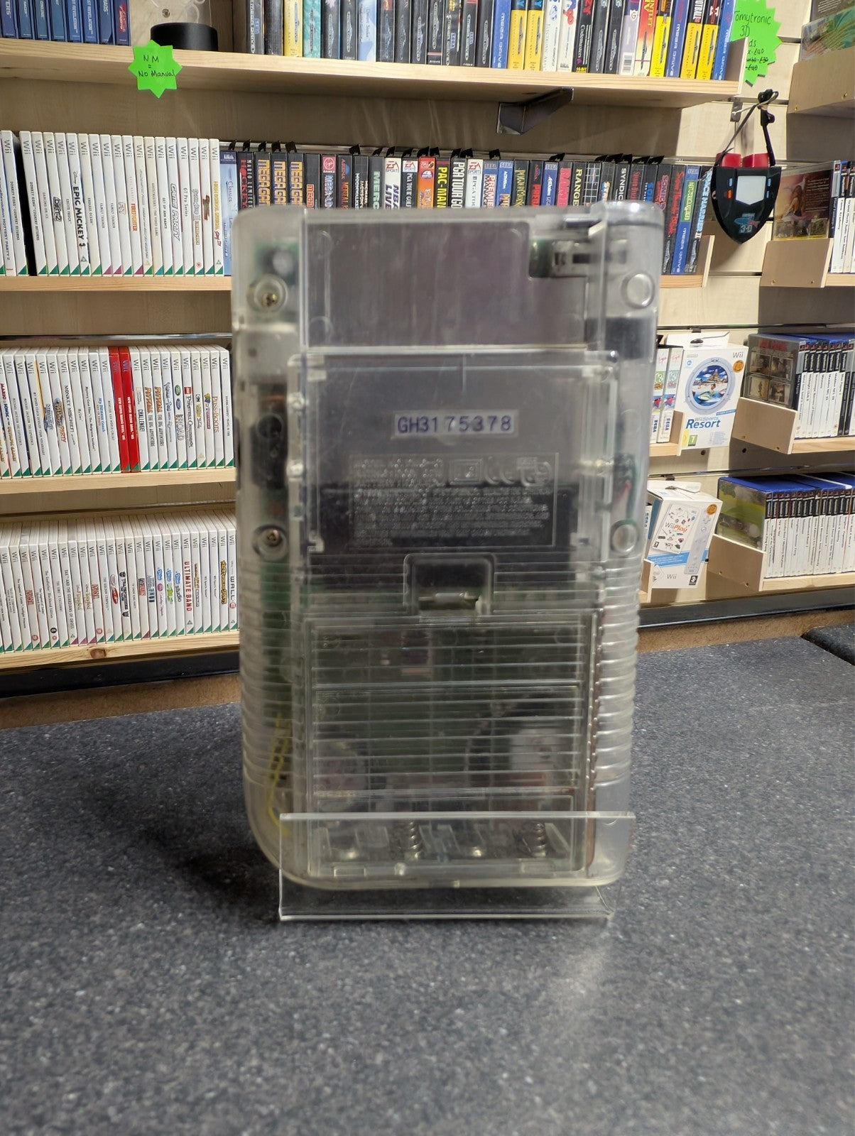 Nintendo Gameboy DMG Original - Clear - Tested Good Condition