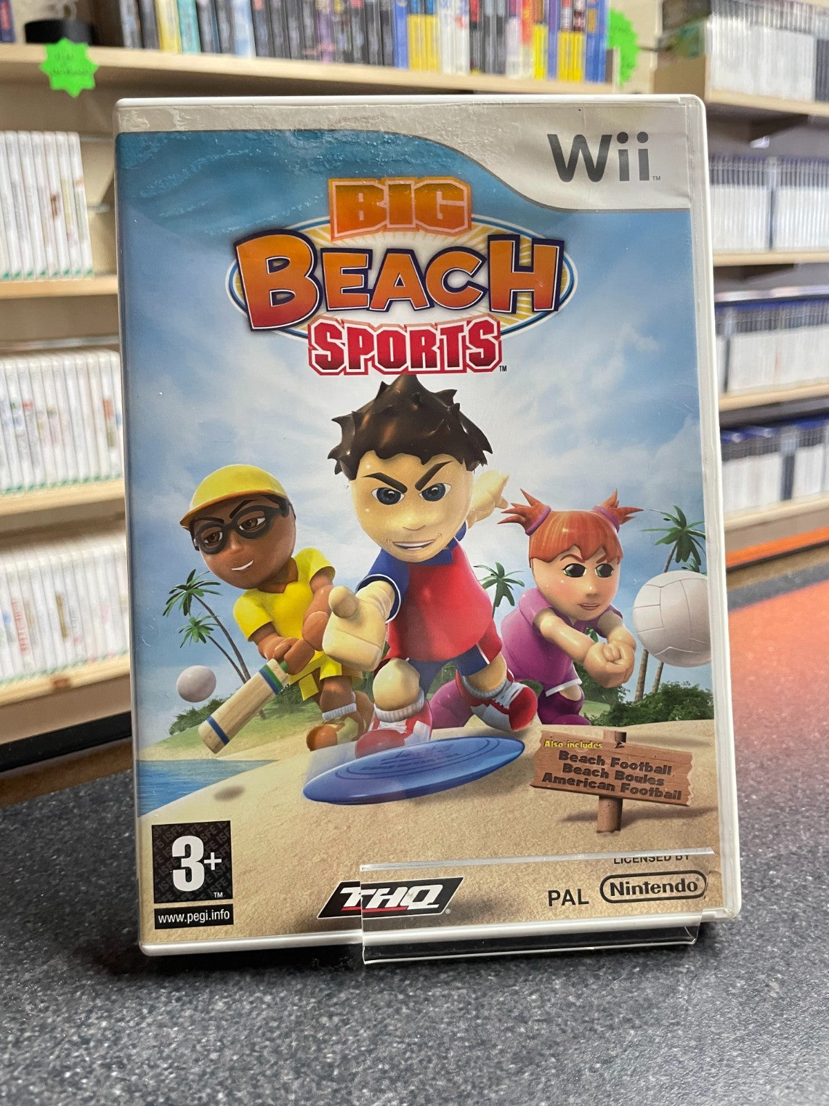 Big Beach Sports - Nintendo Wii  - Boxed with Manual
