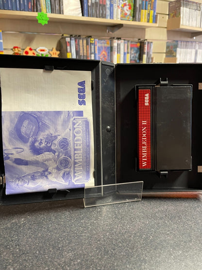Wimbledon 2 - Sega Master System - Boxed with Manual