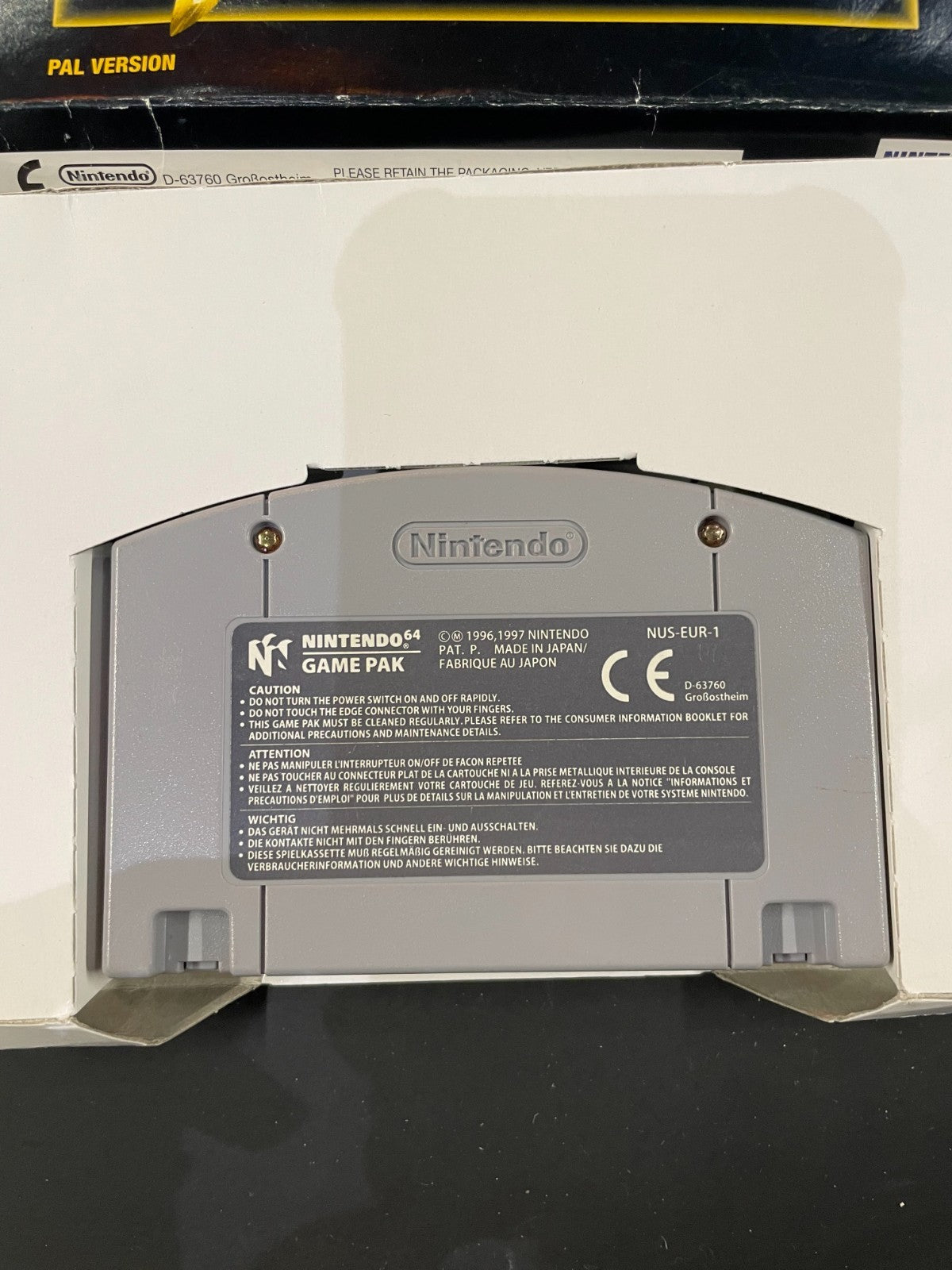 The Legend of Zelda Ocarina of Time - Nintendo 64 N64 - Boxed no Manual