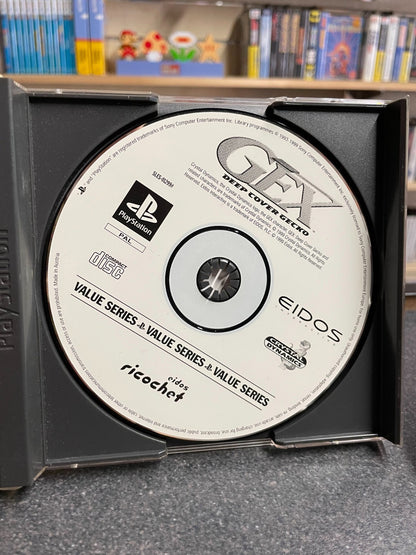 GEX : Deep Cover Gecko - Sony Playstation One PS1 - Boxed with Manual