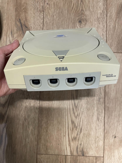 Sega Dreamcast - Unboxed with Cables, Genuine Controller & Memory Unit