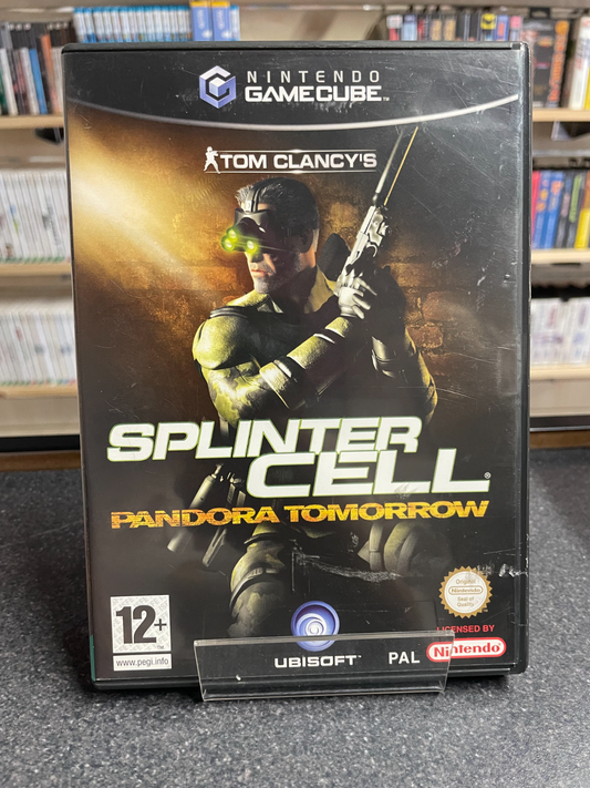 Tom Clancy's Splinter Cell: Pandora Tomorrow- Nintendo GameCube - No Manual