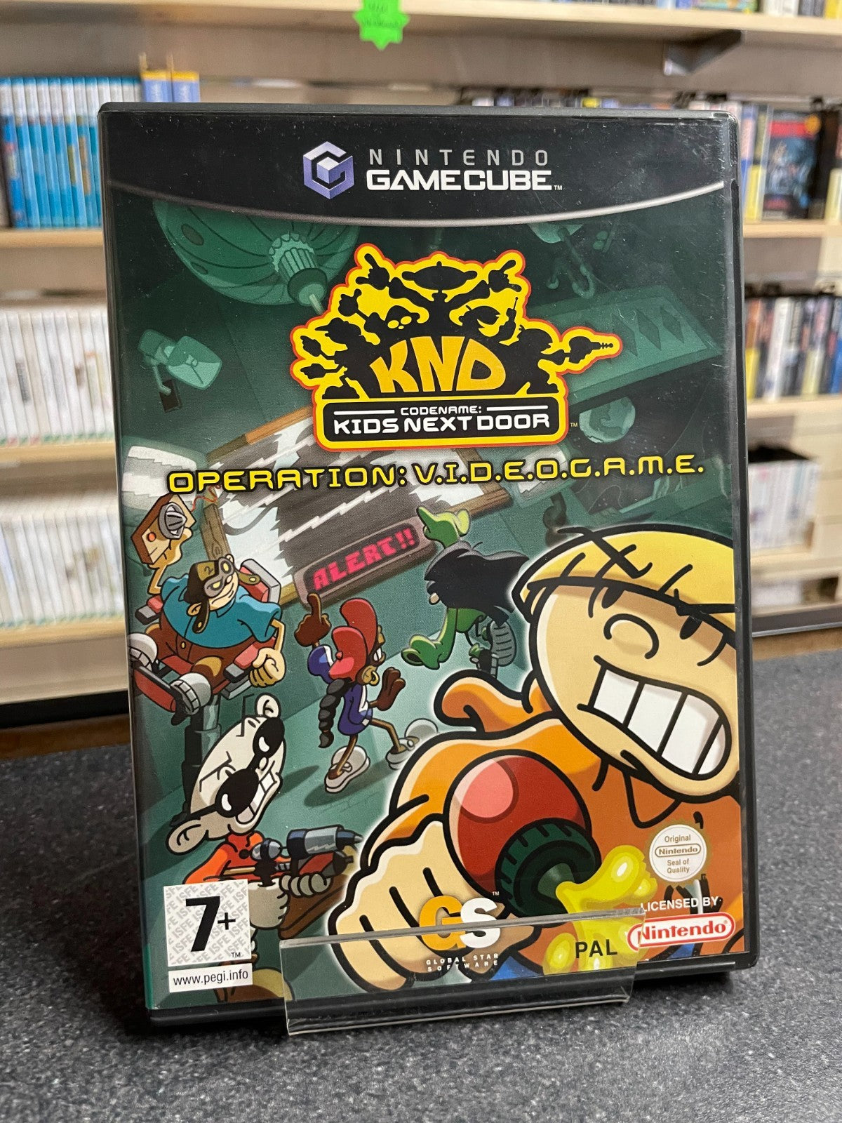 Codename: Kids Next Door Operation: Video Game - Nintendo GameCube -W/Manual VGC