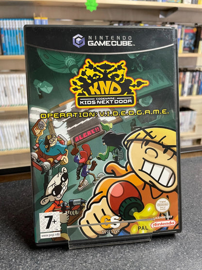 Codename: Kids Next Door Operation: Video Game - Nintendo GameCube -W/Manual VGC