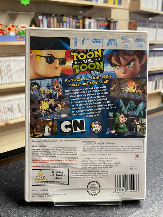 Cartoon Network: Punch Tine Explosion XL - Nintendo Wii  - Boxed