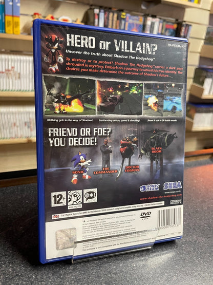 Shadow the Hedgehog - Sony Playstation 2 PS2 - Boxed w/Manual