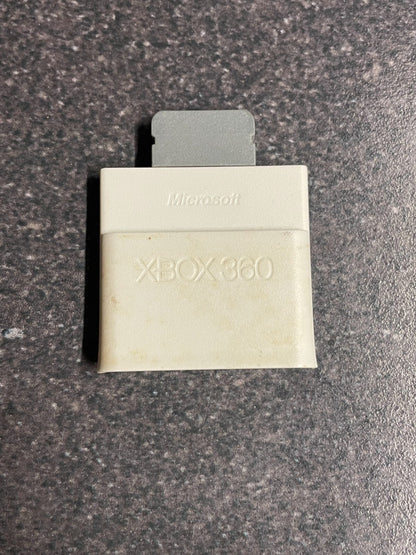 Official Microsoft XBOX 360 Memory Unit - White- XBOX 360