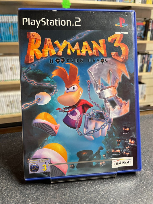 Rayman 3: Hoodlum Havoc - Sony Playstation 2 PS2 - Boxed w/Manual