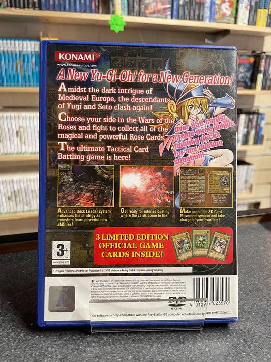 Yu-gi-oh! The Duelists of the Roses - Sony Playstation 2 PS2 - Boxed w/Manual