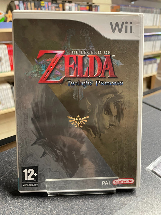 The Legend of Zelda: Twighlight Princess - Nintendo Wii  - Boxed with Manual