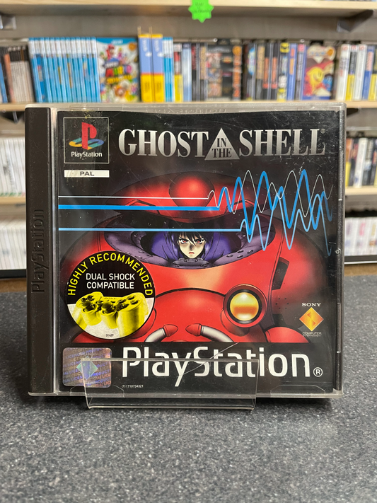Ghost in the Shell - Play station 1 PS1 - Complete with Manual