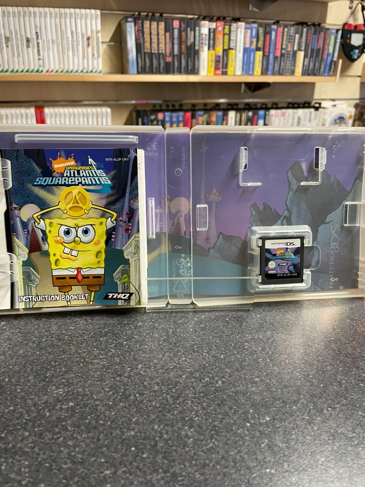 Nickelodeon Spongebob's Atlantis Squarepants - Nintendo DS- Boxed with Manual