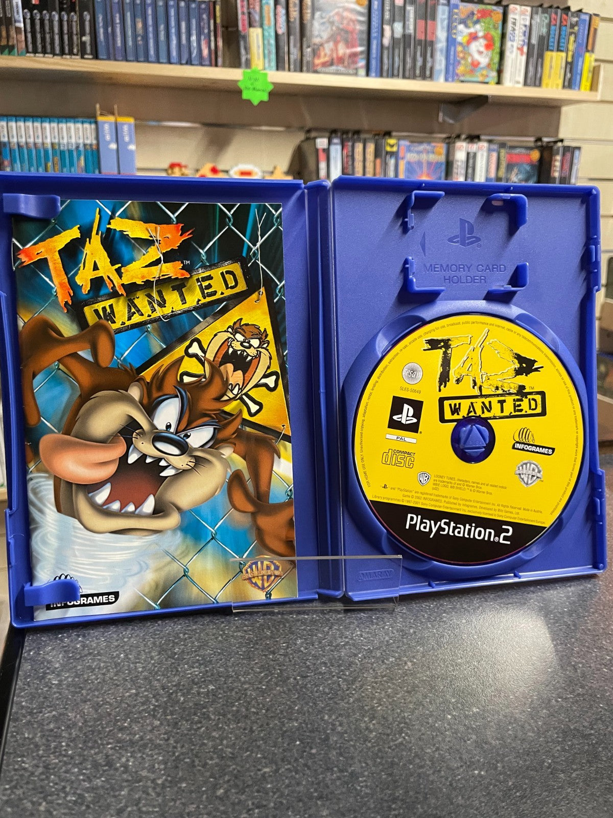 Taz: Wanted - Sony Playstation 2 PS2 - Boxed w/Manual