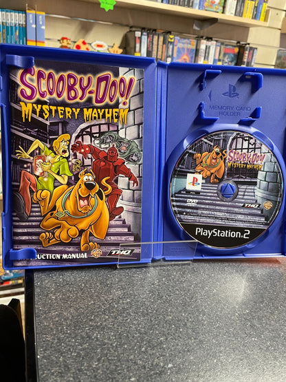 Scooby-Do Mystery Mayhem - Sony Playstation 2 PS2 - Boxed w/Manual