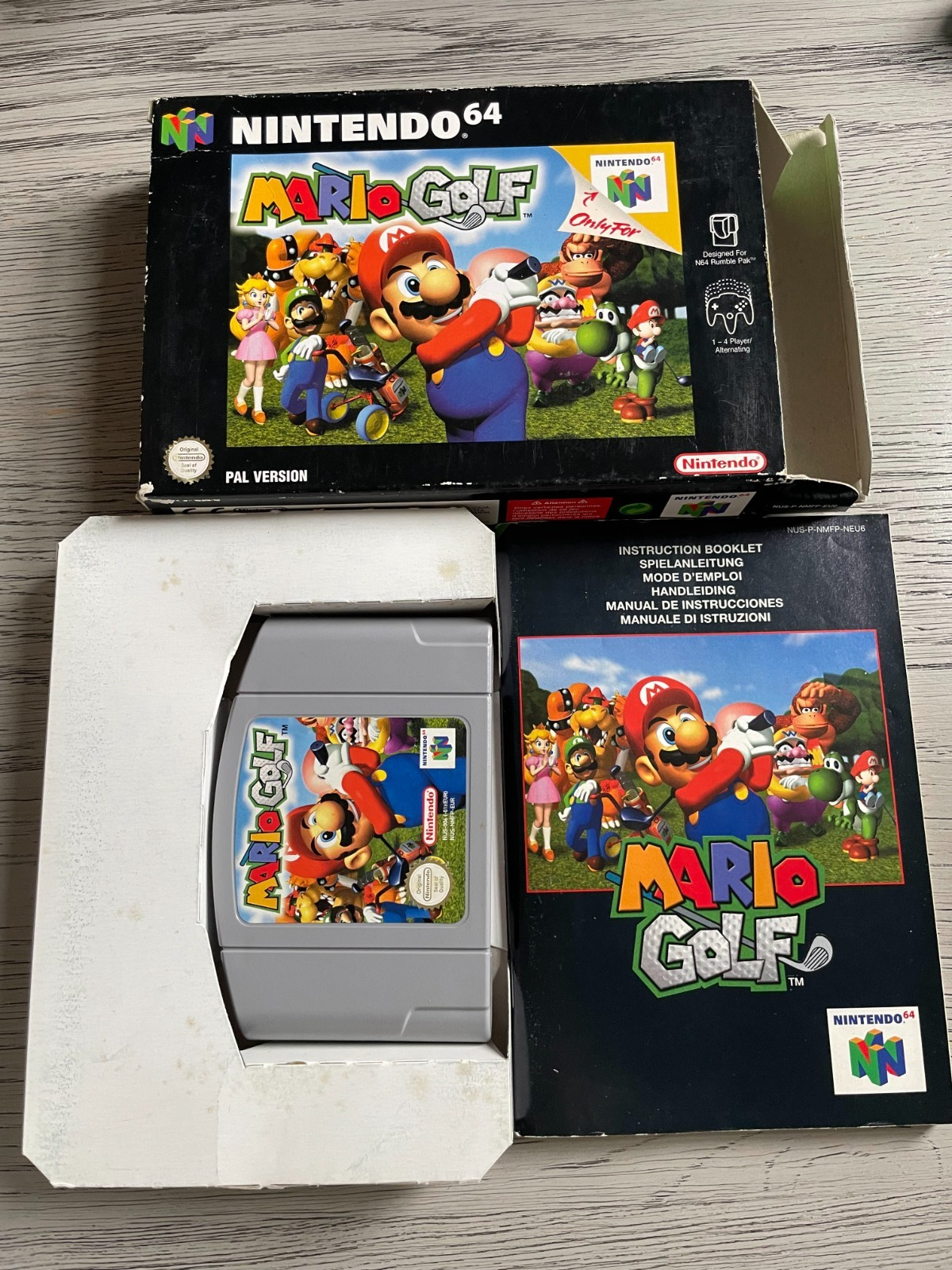 Mario Golf - Nintendo 64 N64 - Boxed & Complete