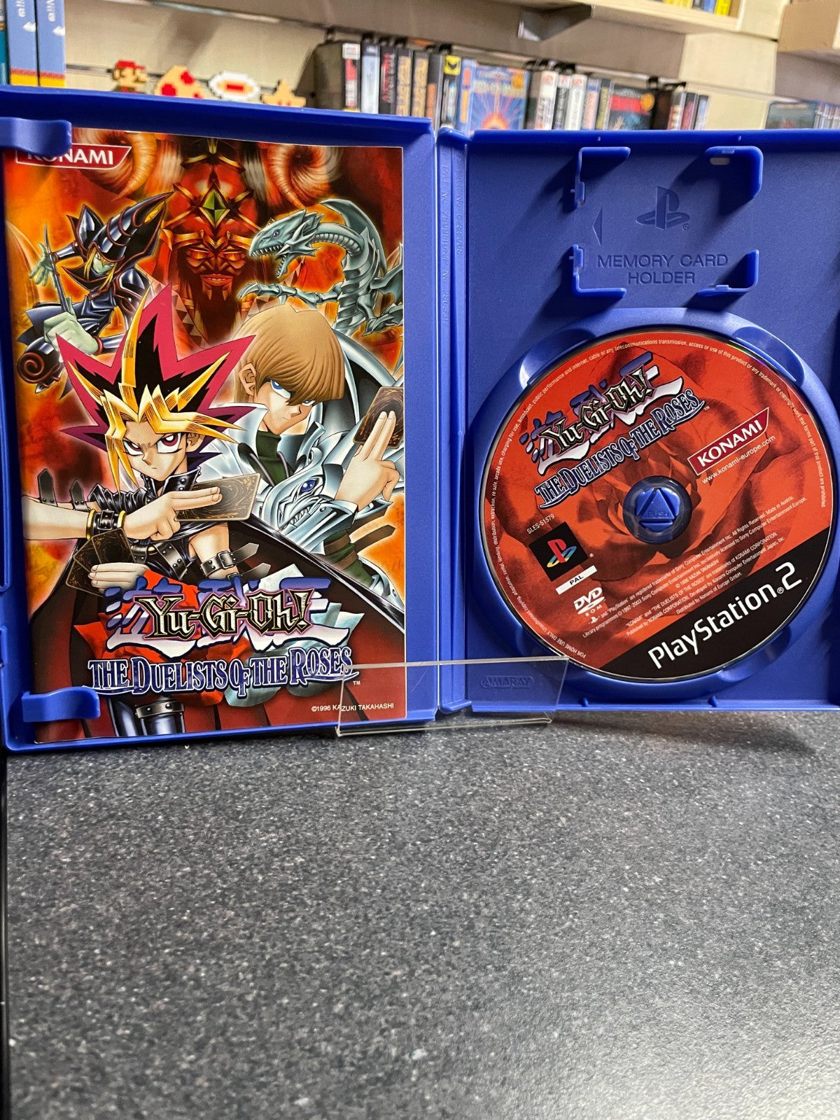 Yu-gi-oh! The Duelists of the Roses - Sony Playstation 2 PS2 - Boxed w/Manual