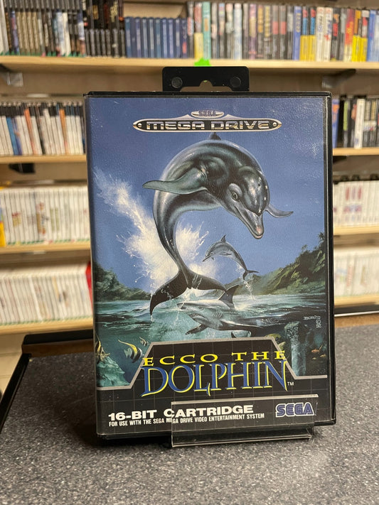 Ecco The Dolphin - Sega Mega Drive - Boxed with Manual VGC