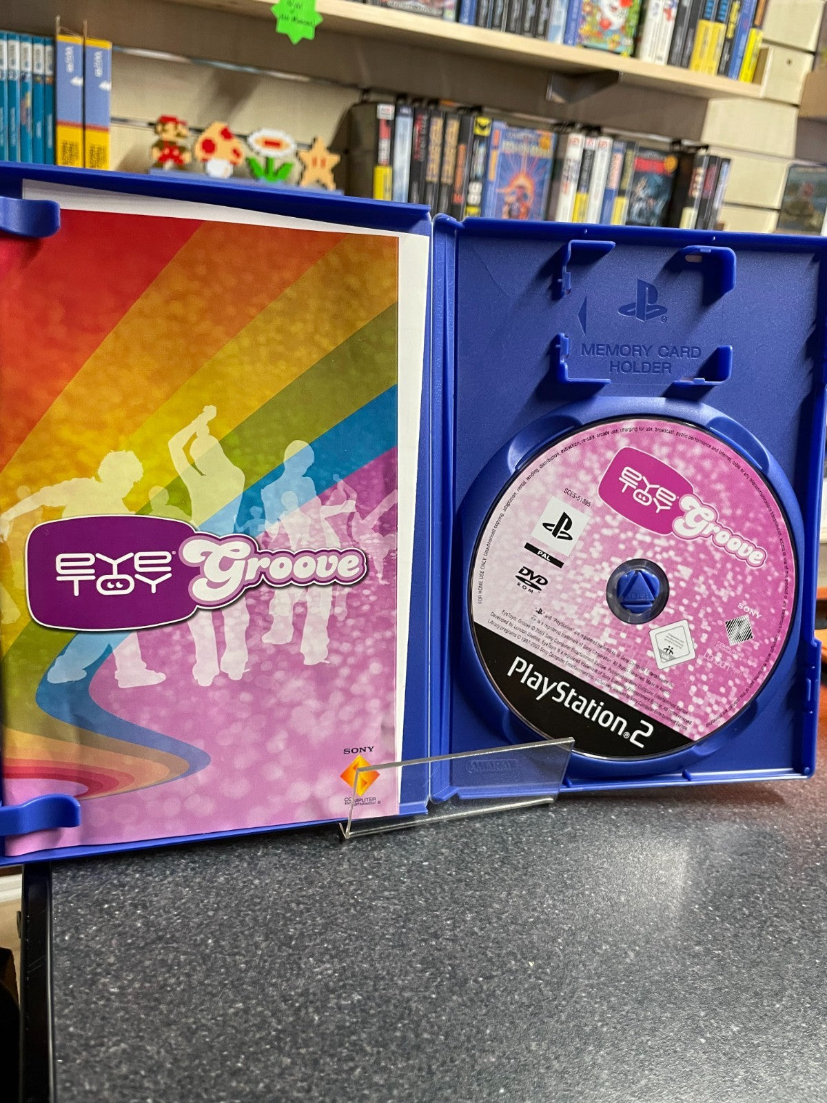 Eye Toy Groove - Sony Playstation 2 PS2 - Boxed w/Manual