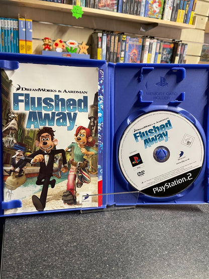 Dreamworks Flushed Away - Sony Playstation 2 PS2 - Boxed w/Manual