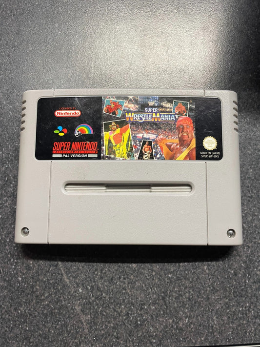 WWF Super Wrestle Mania - Nintendo SNES - Cart Only