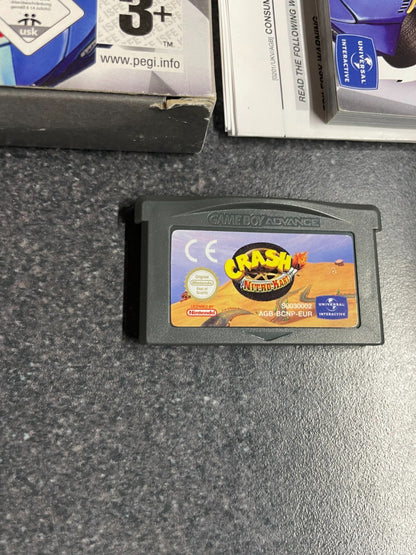 Crash Nitro Kart - GameBoy Advance - Boxed with Manual