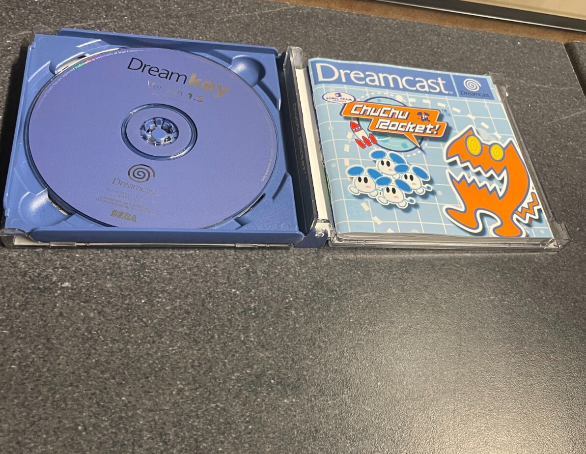 ChuChu Rocket! - SEGA Dreamcast - Complete with Manual and Dreamkey Disc