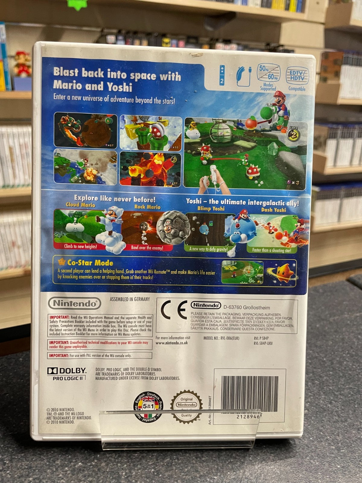 Super Mario Galaxy 2 - Nintendo Wii  - Boxed no Manual