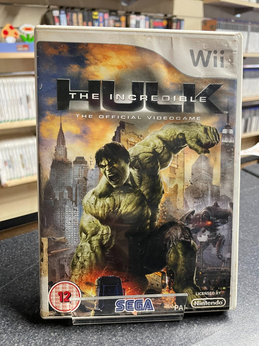 The Incredible Hulk: The Official Videogame - Nintendo Wii  - Boxed with Manual