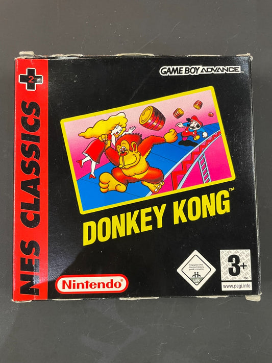 Donkey Kong - Nes Classics - Nintendo Game Boy Advance -Complete w/Manual