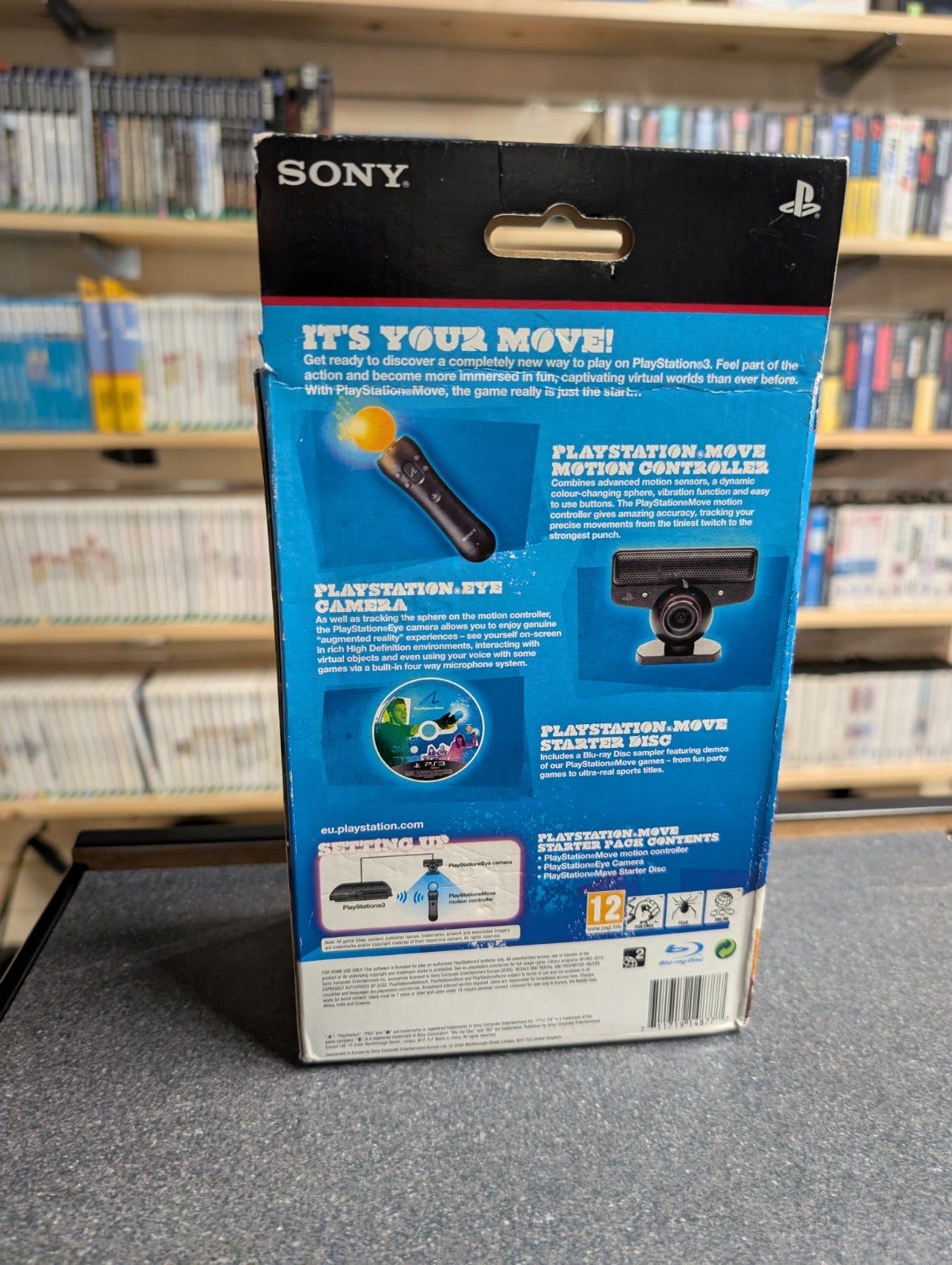 Playstation Move Starter Pack - Sony PS3 - Boxed