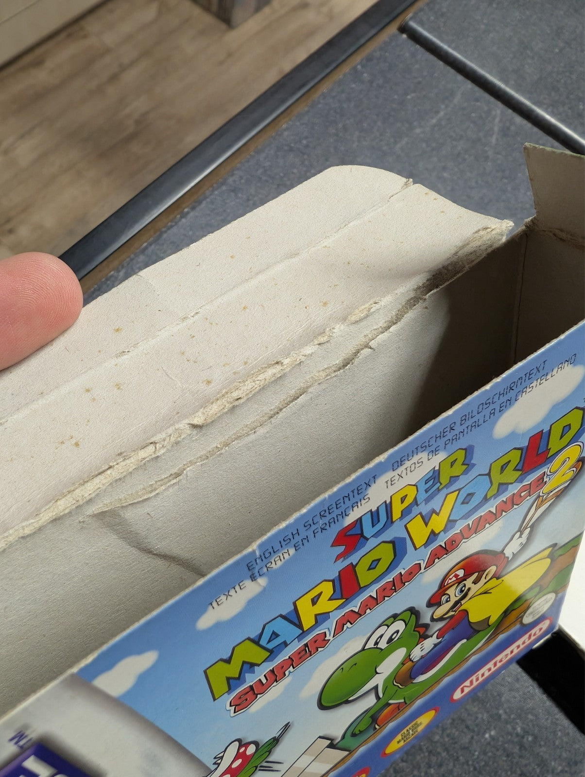 Super Mario World - Super Mario Advance 2 - Nintendo Gameboy Advance GBA - CIB