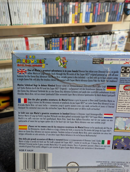 Super Mario World - Super Mario Advance 2 - Nintendo Gameboy Advance GBA - CIB