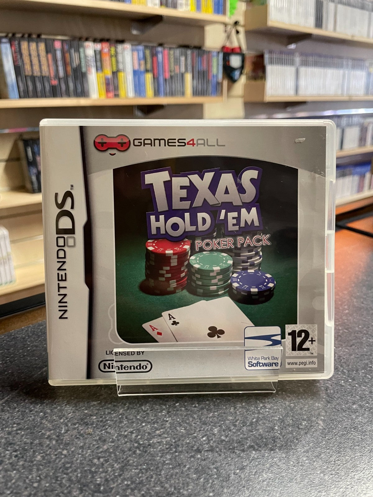 Texas Hold 'Em Poker Pack - Nintendo DS- Boxed no Manual