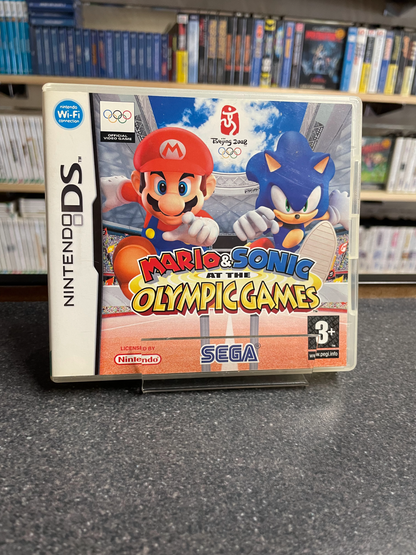 Mario & Sonic at the Olympic Games - Nintendo DS - Complete with Manual