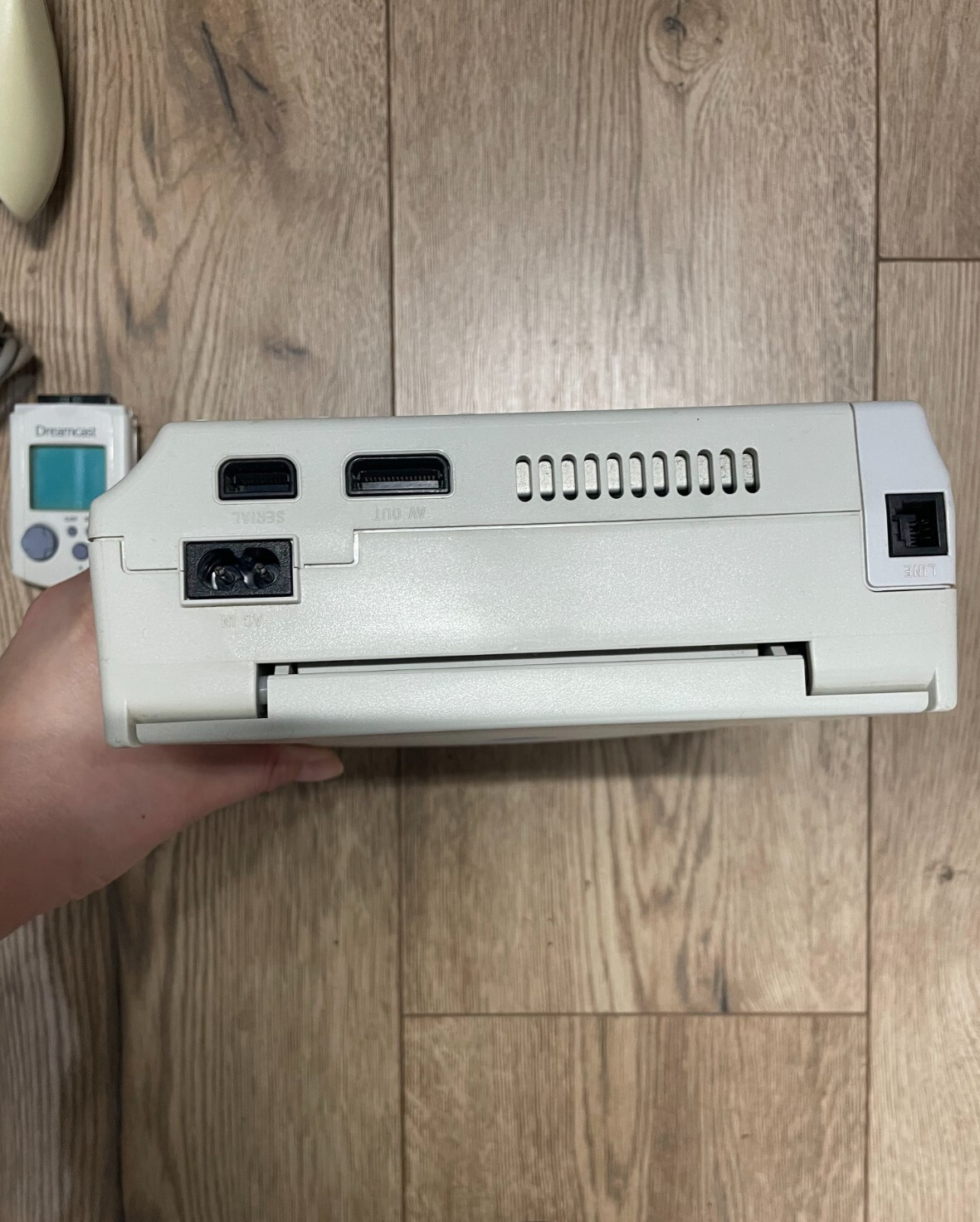 Sega Dreamcast - Unboxed with Cables, Genuine Controller & Memory Unit