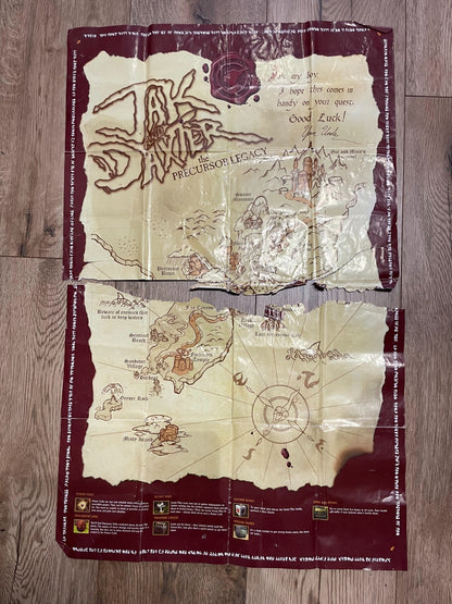 Jak and Daxter: The Precursor Legacy - Sony Playstation 2 PS2 - Boxed w/Manual