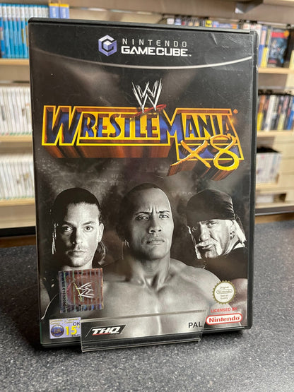 WWE Wrestle Mania X8 - Nintendo GameCube - Complete with Manual