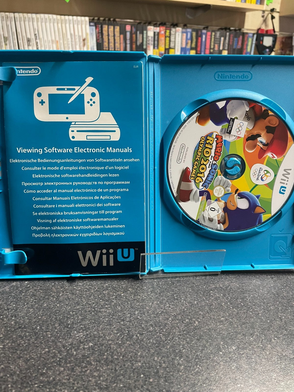 Mario & Sonic at the Rio 2016 Olympic Games - Nintendo Wii.U - Boxed no Manual