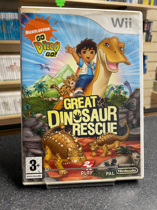 Nickelodeon Go Diego Go: Great Dinosaur Rescue - Nintendo Wii - Boxed