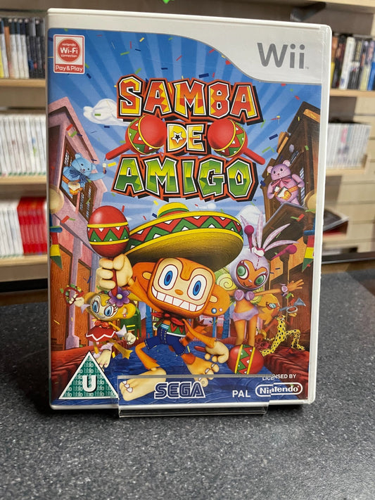 Samba De Amigo - Nintendo Wii - Complete with Manual